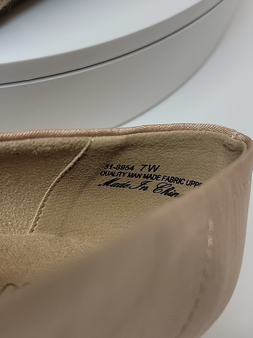 EASY STREET NEW IN BOX SILK PEEP-TOE ESPADRILLE WEDGE SHOES - Picture 11 of 15